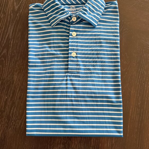 SOUTHERN TIDE | brrrº striped performance golf polo - Picture 6 of 10